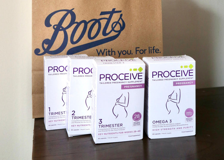 The Proceive Pregnancy range launched, extending our nutritional support from conception into pregnancy.