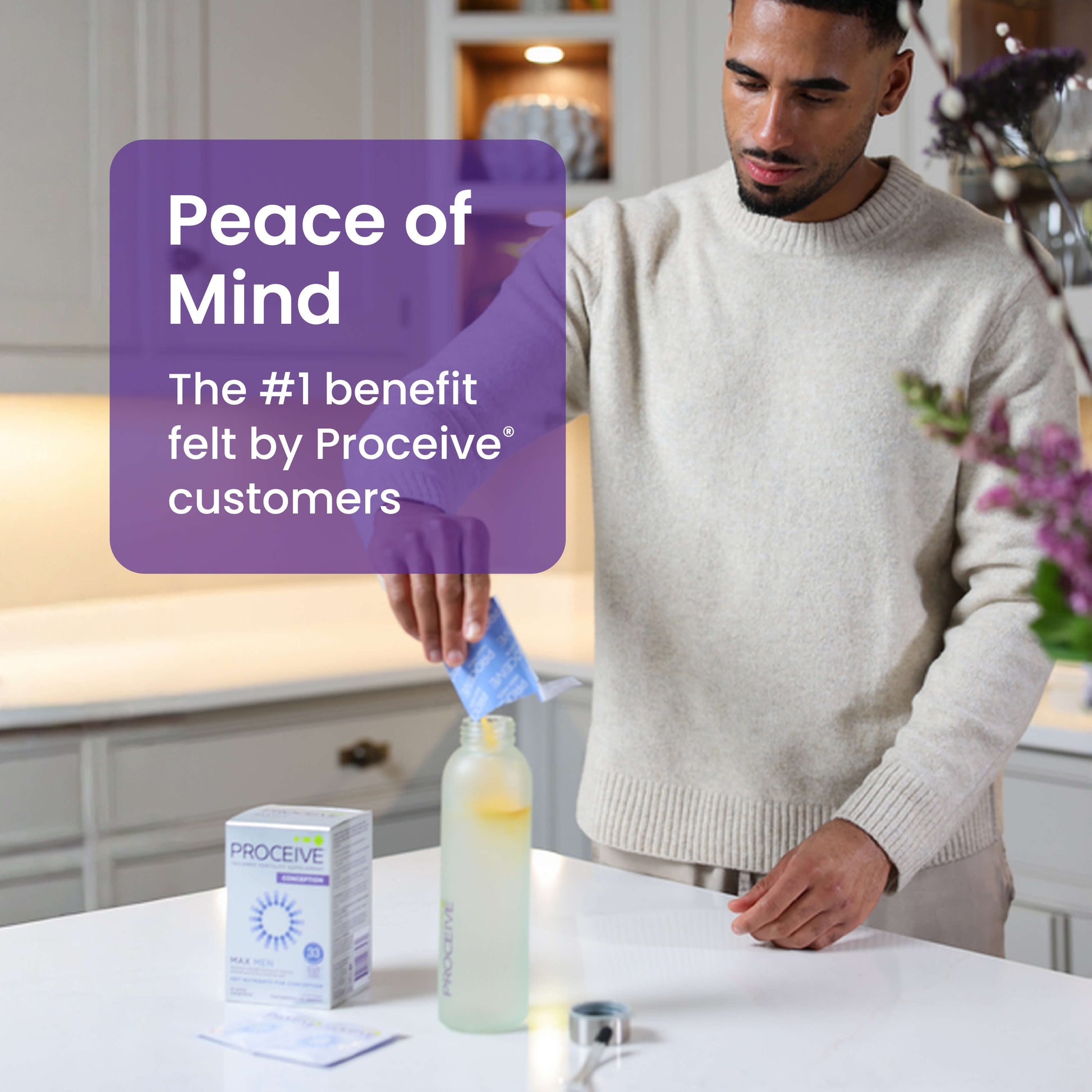 Peace of Mind - No.1 benefit felt by Proceive customers