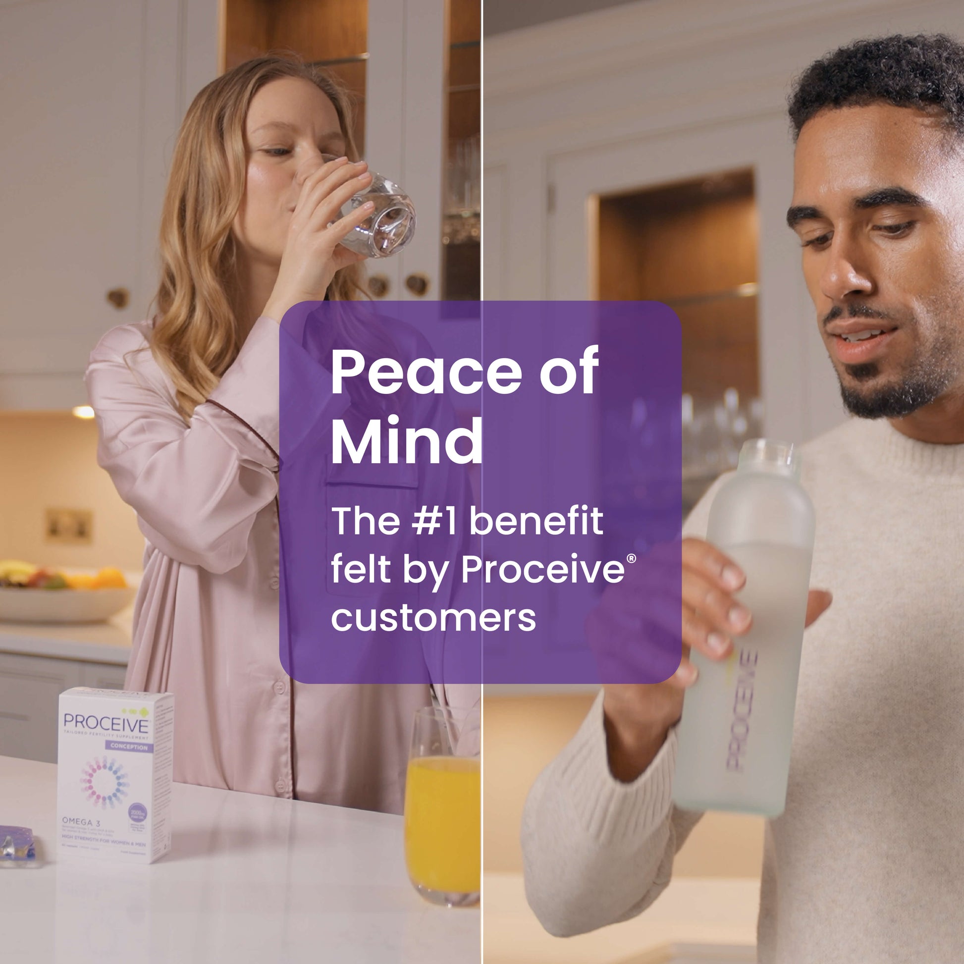 Peace of Mind - No.1 benefit felt by Proceive customers 
