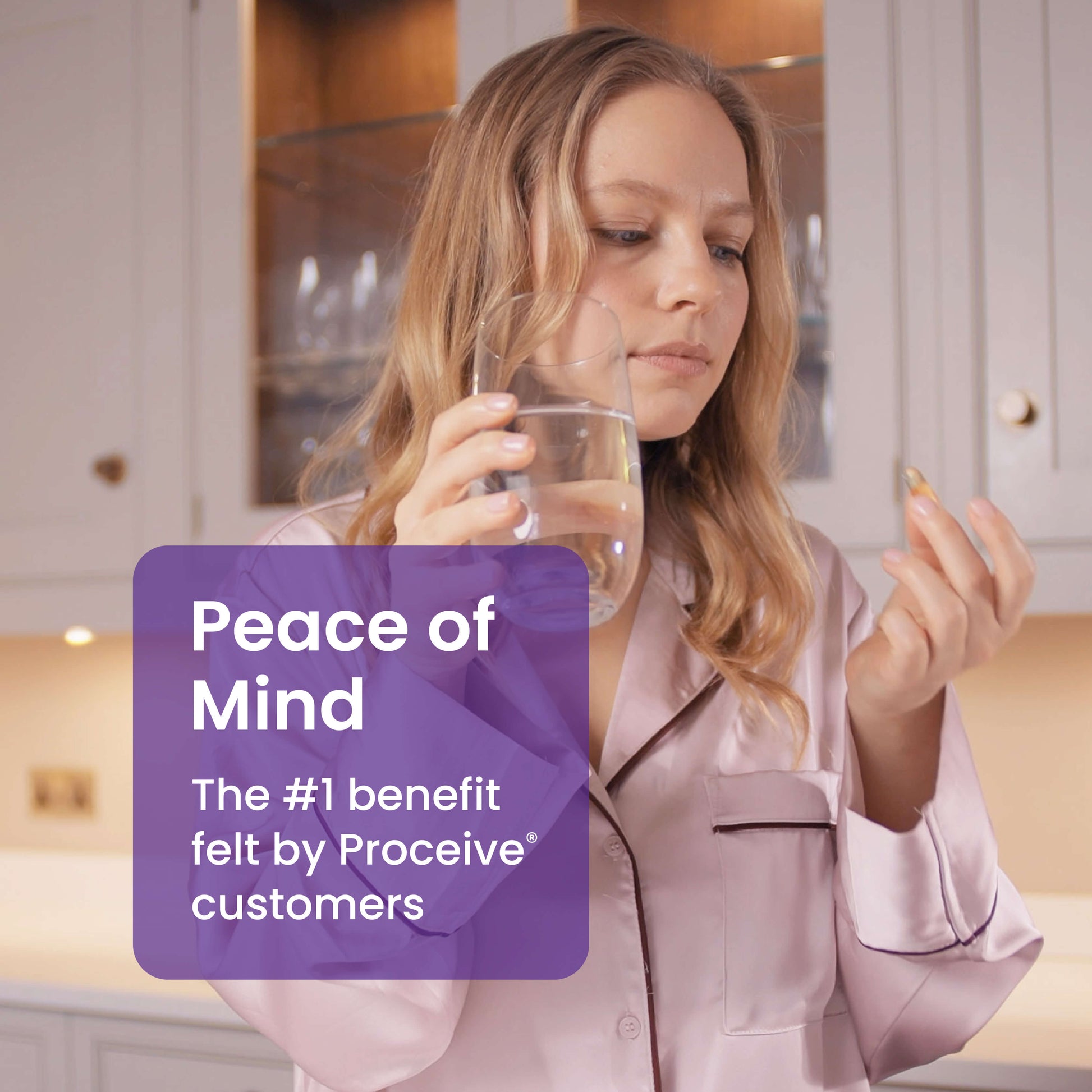 Peace of Mind - No.1 benefit felt by Proceive customers 