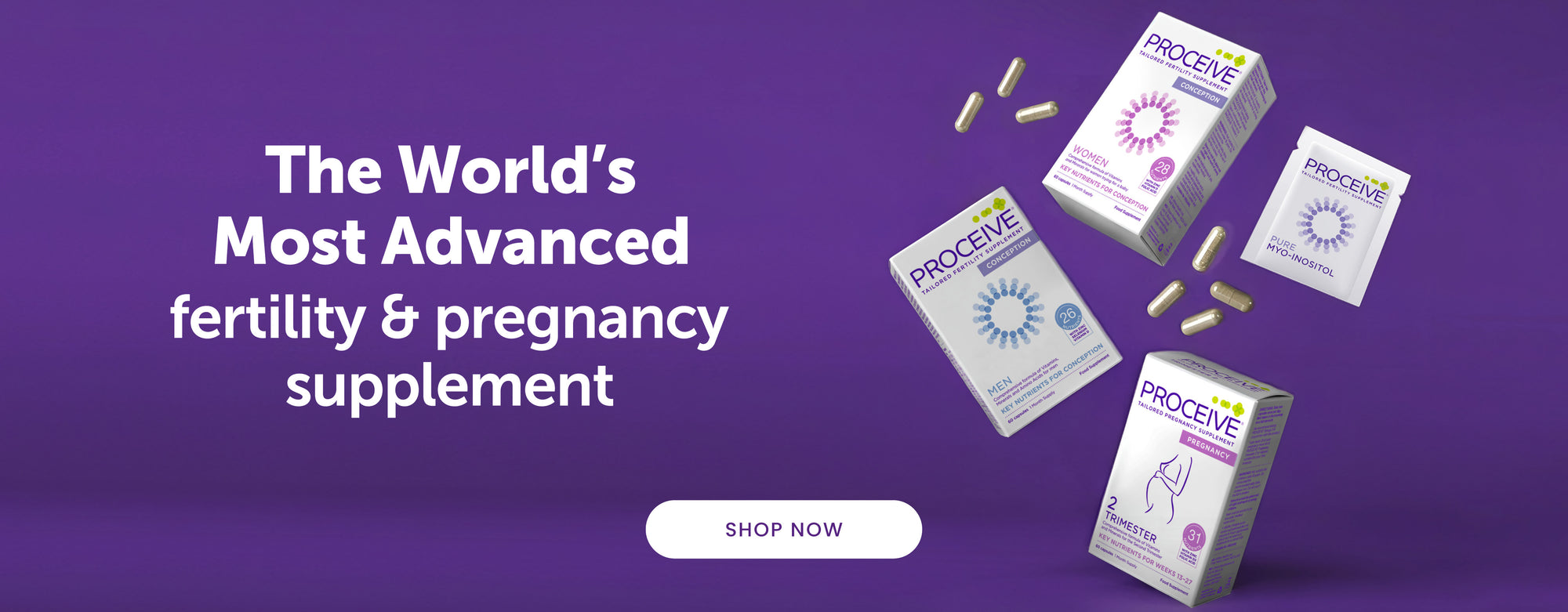 Proceive | The World's Most Advanced Fertility & Pregnancy Supplement 