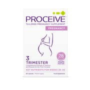 Proceive Trimester 3 - Tailored Pregnancy Supplement - Key Nutrients for Weeks 28-40