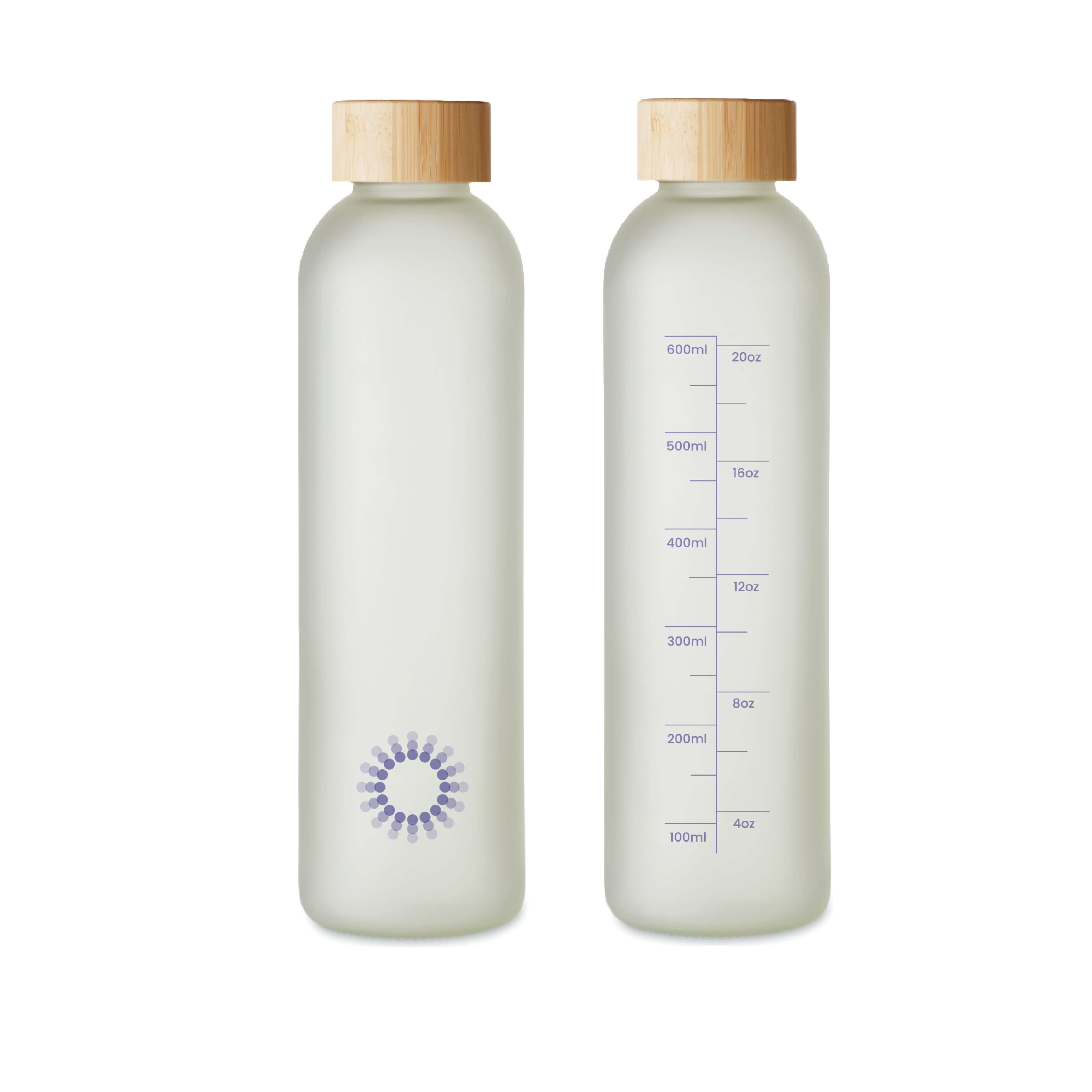Proceive Glass Water Bottle – 650ml